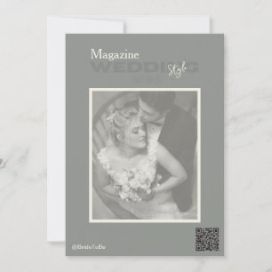 ヴィンテージ結婚雑誌 招待状