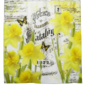 ヴィンテージ結石 シャワーカーテン (正面)