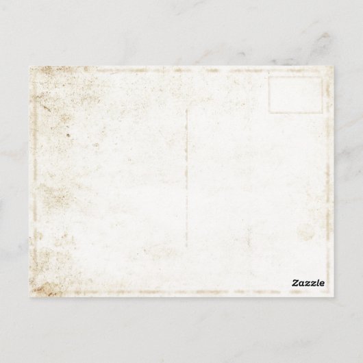 ヴィンテージ統一された国旗付きポストカード ポストカード (裏面)