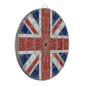 ヴィンテージ統一された国旗2 ダーツボード (正面左)