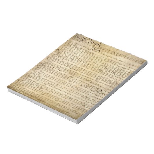 ヴィンテージ統一された州構成 ノートパッド (回転)