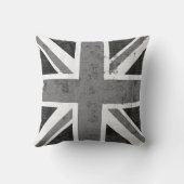 ヴィンテージ統一された旗枕 クッション (裏面)