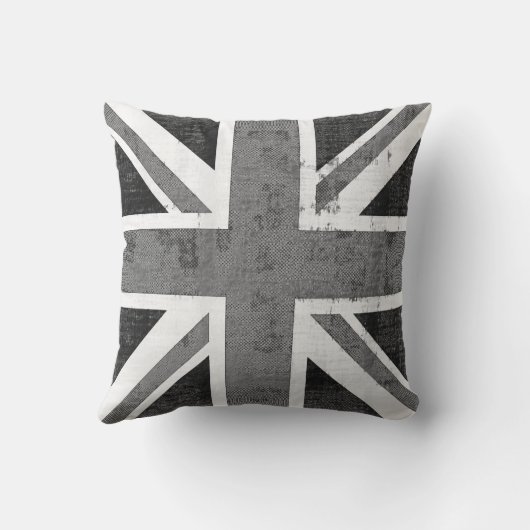 ヴィンテージ統一された旗枕 クッション (裏面)
