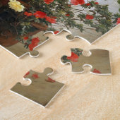 ヴィンテージ絵を描の温室(花) ジグソーパズル (側面)