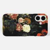 ヴィンテージ絵を描の花による静物詩 Case-Mate iPhoneケース (裏面 (横))
