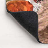 ヴィンテージ絵を描コリーのマウスパッド マウスパッド (コーナー)