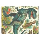 ヴィンテージ絵を描ズ テーブルクロス (正面(横))