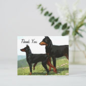 ヴィンテージ絵を描ドバーマ感謝していン君はがき ポストカード (スタンド正面)