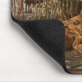 ヴィンテージ絵を描検索器(ハンター付きマウスパッド) マウスパッド (コーナー)