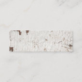 ヴィンテージ絵を描白材 スキニー名刺 (裏面)