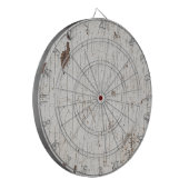 ヴィンテージ絵を描白材 ダーツボード (正面左)