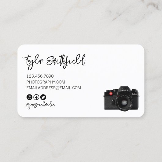 ヴィンテージ絵を描（ばちゃばちゃ）跳ねる写真事業 名刺 (裏面)