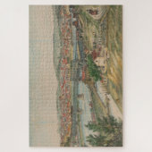 ヴィンテージ絵図（1862年） ジグソーパズル (縦)