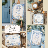 ヴィンテージ絵本のくまの赤ちゃんお披露目パーティー スタンダードカクテルナプキン