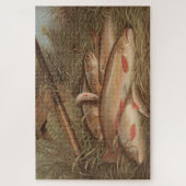 ヴィンテージ絵画のキャッチ・ブルック・マス(1868) ジグソーパズル (縦)