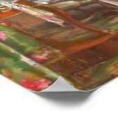 ヴィンテージ絵画のダンスポスター ポスター (角)