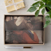 ヴィンテージ絵画の切り離しティッシュペーパー 薄葉紙 (ギフト)