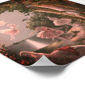 ヴィンテージ絵画の妖精 ポスター (角)