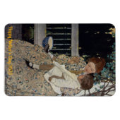 ヴィンテージ絵画の母の日~ マグネット (横)