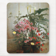 ヴィンテージ絵画の温室の側面