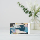 ヴィンテージ絵画アーティスト名刺 名刺 (スタンド正面)