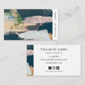 ヴィンテージ絵画アーティスト名刺 名刺 (正面/裏面)