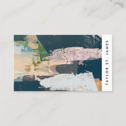 ヴィンテージ絵画アーティスト名刺 名刺 (正面)