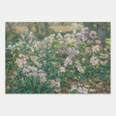 ヴィンテージ絵画ウィンドフラワーズバイルガードノホ ラッピングペーパーシート (正面)