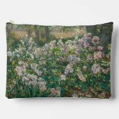 ヴィンテージ絵画ウィンドフラワーズバイロジャー・ドノホ アクセサリーポーチ (正面)