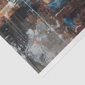 ヴィンテージ絵画ズのメンズアットウエスタンサルーンデコップページ 薄葉紙 (詳細)