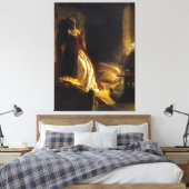 ヴィンテージ絵画ズプリンセスタラカノヴァ キャンバスプリント (インサイチュ (寝室))