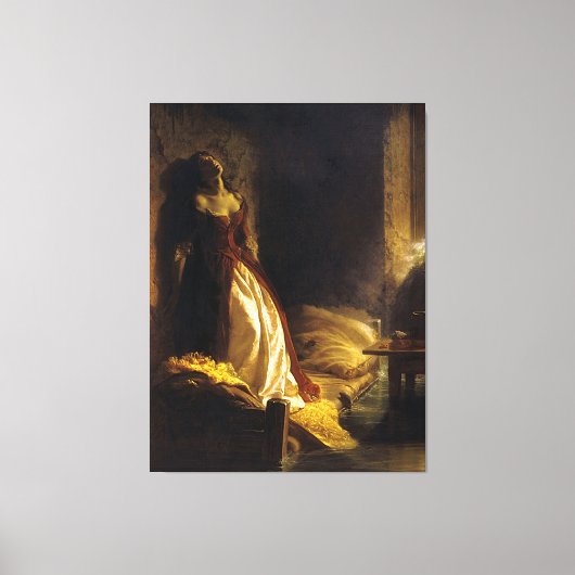 ヴィンテージ絵画ズプリンセスタラカノヴァ キャンバスプリント (正面)