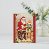 ヴィンテージ絵画ズ・ア・ドール・ハウスはがき シーズンポストカード (スタンド正面)