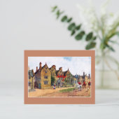 ヴィンテージ絵画ズ・リゴン・アームズブロードウェイアート ポストカード (スタンド正面)