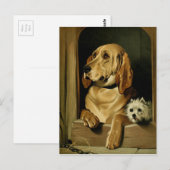 ヴィンテージ絵画ズ：尊厳と厚さ ポストカード (正面/裏面)