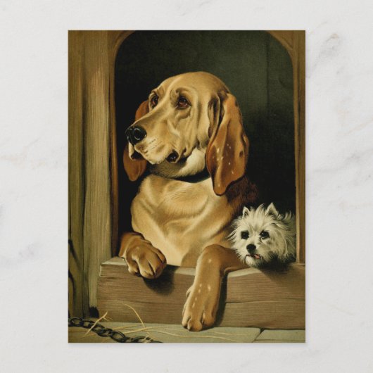 ヴィンテージ絵画ズ：尊厳と厚さ ポストカード (正面)