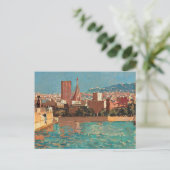 ヴィンテージ絵画バルセロナ ポストカード (スタンド正面)