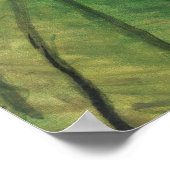 ヴィンテージ絵画ポートレートの女性クラシック芸術 ポスター (角)