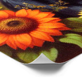 ヴィンテージ絵画ロットワイラー ポスター (角)