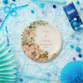 ヴィンテージ絵画ロマンバラ結婚ズ ペーパープレート (パーティー)