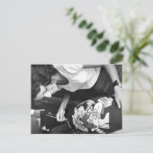 ヴィンテージ絵画写真 ポストカード (スタンド正面)