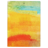 ヴィンテージ絵画抽象芸術 クリップボード (裏面)