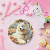 ヴィンテージ絵画犬 ペーパープレート (パーティー)