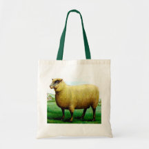 ヴィンテージ絵画羊