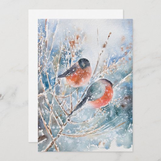 ヴィンテージ絵画色 シーズンカード (正面/裏面)