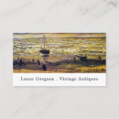 ヴィンテージ絵画・アンティーク販売業 ロイヤリティカード (裏面)