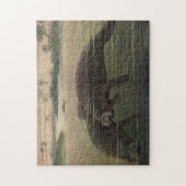 ヴィンテージ絵画・マナティー(1909) ジグソーパズル (縦)