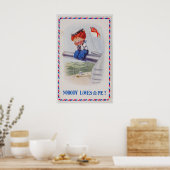 ヴィンテージ絵葉書World War 1 Signed By Artist ポスター (キッチン)