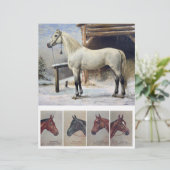 ヴィンテージ絵馬ビクトリアン画 (スタンド正面)