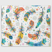 ヴィンテージ継ぎ目のないぼほスタイル ラッピングペーパー (フラット)